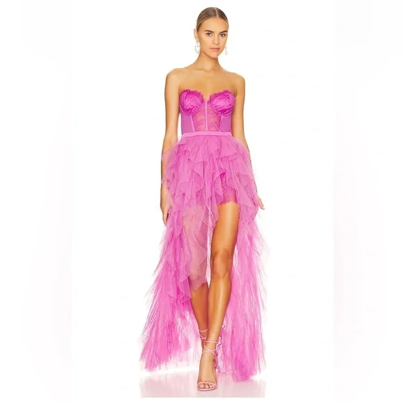 X REVOLVE Bustier Gown in Pink
For Love and Lemons - Picture 7 of 10